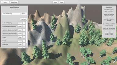 Unity Runtime Terrain Editor Image