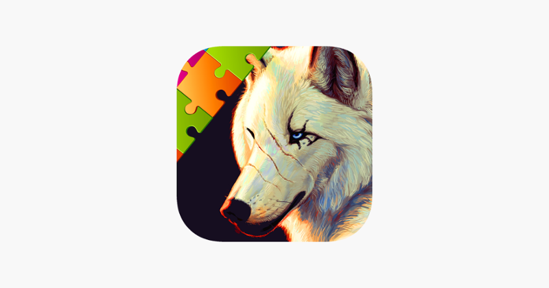 Wolf Jigsaw Puzzles, Drag and Drop Puzzle for Kids Game Cover