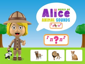 World of Alice   Animal Sounds Image