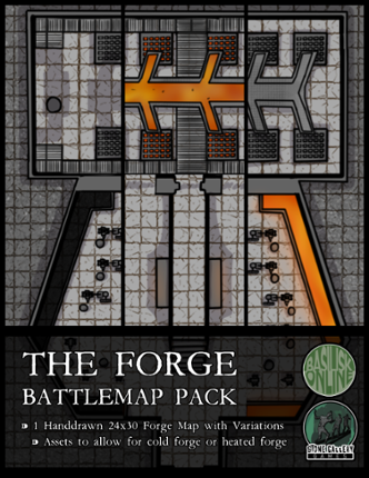 Battle Map: The Forge Game Cover