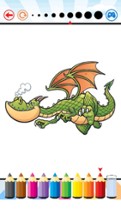 Dragon Art Coloring Book - Activities for Kid Image