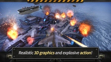 GUNSHIP BATTLE: 3D Action Image