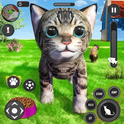 Pet Cat Simulator Cat Games Game Cover