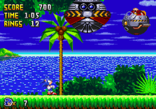 Sonic 3D in 2D Image