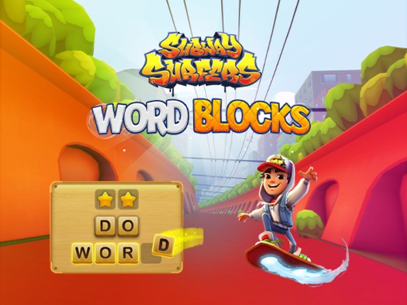 Subway Surfers Word Blocks Game Cover