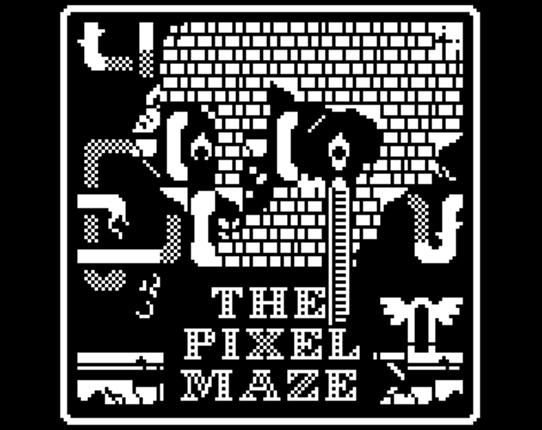 The Pixel Maze: 1-bit Adventure Game Game Cover