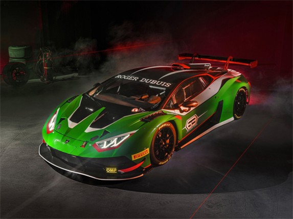 Lamborghini Huracan GT3 EVO2 Puzzle Game Cover