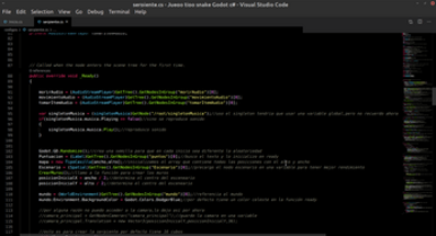 Snake 3D en Godot Engine c# Image