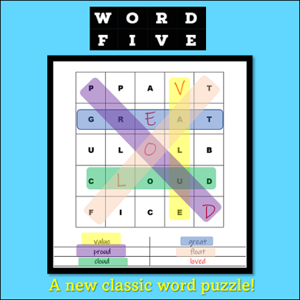 Wordfive Game Cover