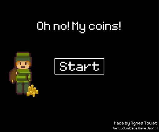 Oh No! My Coins! Game Cover