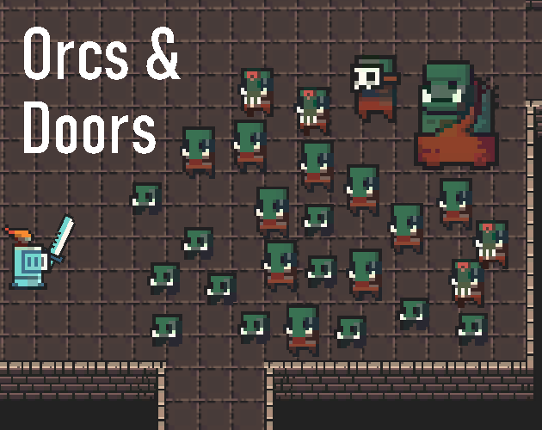 Orcs and Doors Game Cover