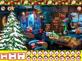 Hidden Objects: Christmas Hidden Numbers Image