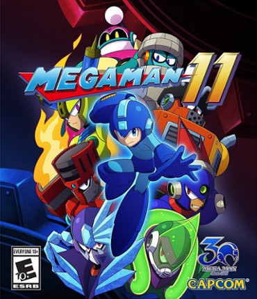 Mega Man 11 Game Cover