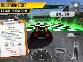 Race Driving License Test Image