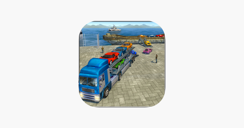 Car Transport Truck USA 2017 - Cargo Transporter Game Cover
