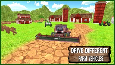 Harvesting 3D Farm Simulator Image