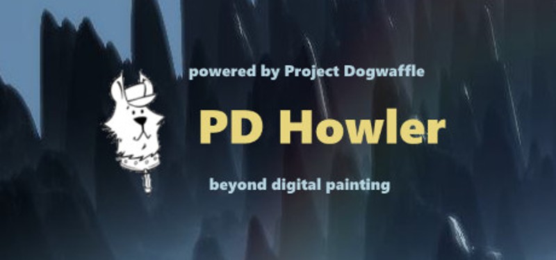 PD Howler 9.6 Digital Painter and Visual FX box Game Cover