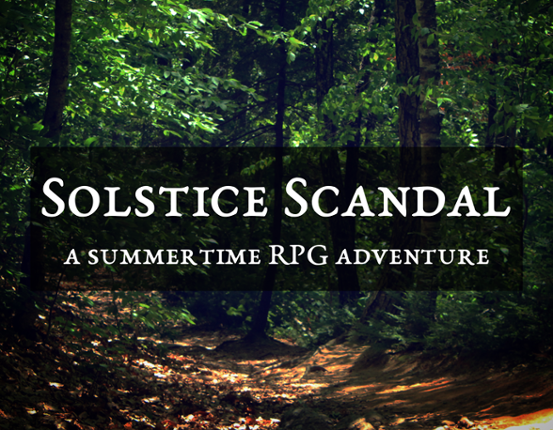 Solstice Scandal - RPG Adventure Game Cover