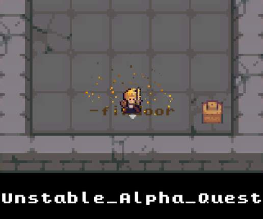 Ludum Dare 49 - Unstable Alpha Quest Game Cover