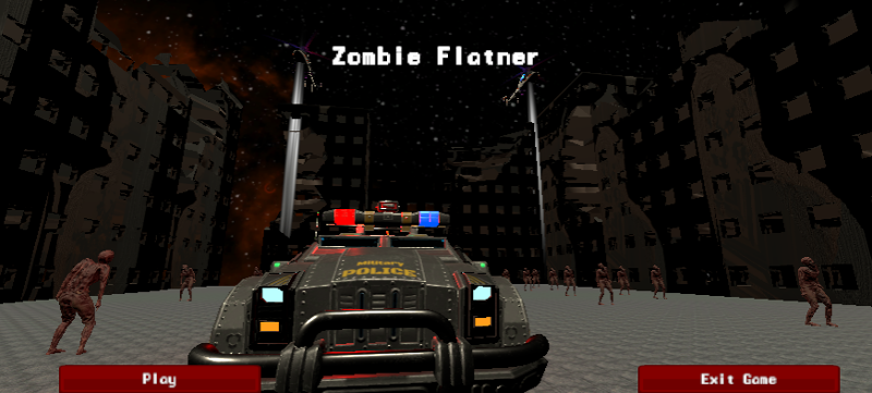 Zombie Flatner Game Cover