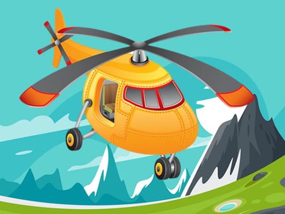 Helicopter Jigsaw Game Cover