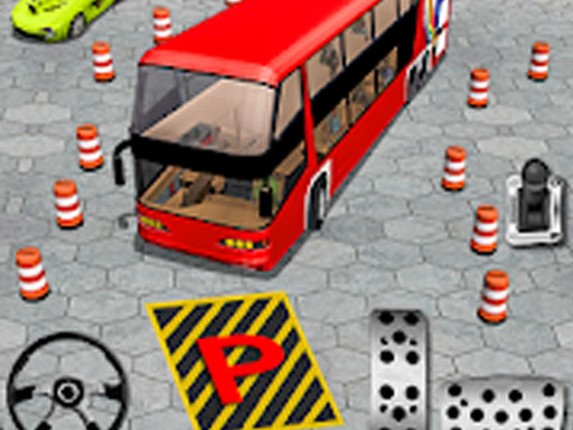 Modern Bus Parking - Bus Game Cover