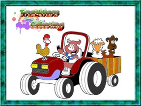 Tractor Coloring Pages Image