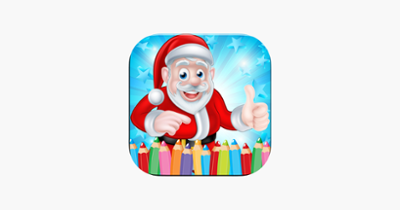 Christmast Coloring Book Drawing for Kid Games Image
