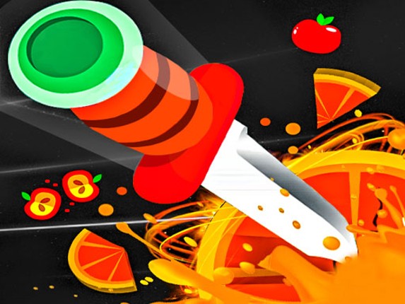Flippy Knife Hit Dash Game Cover
