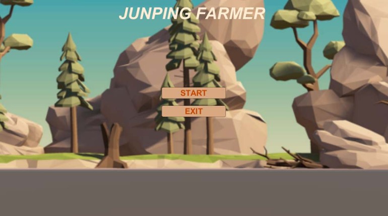 JUMPING FARMER Game Cover
