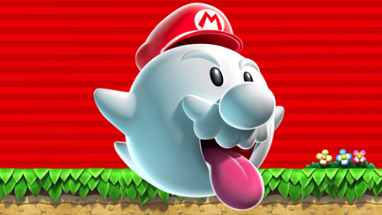Mario teams up with Boo the ghost Image