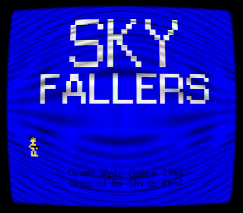 Sky Fallers 1982 Game Cover