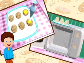 Sweet Cookies Maker 3D Cooking Game - Tasty biscuit cooking &amp; baking with kitchen super chef Image