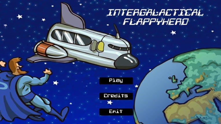 Intergalactical Flappy Hero Game Cover