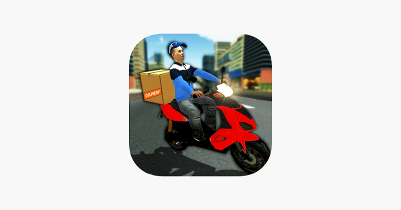 City Courier Moto Delivery Game Cover