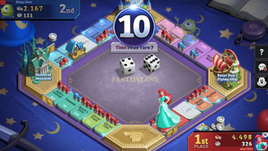 Disney Magical Dice: The Enchanted Board Game Image
