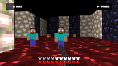 Herobrine's Catacombs 3D Image