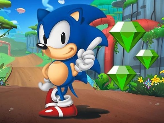 Sonic Hidden Diamonds Game Game Cover