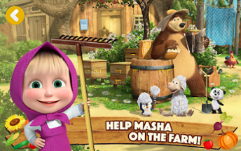 Masha and the Bear: Farm Games Image