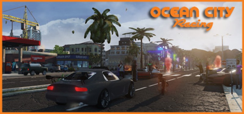 OCEAN CITY RACING Game Cover