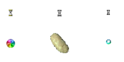 Electric Love Potato: Potatoware Cursor Image