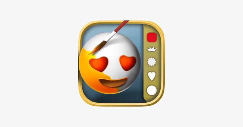 Emoticon 3D Coloring book – color emojis Game Cover