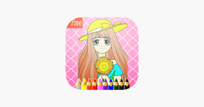 Games Princess coloring pages :  Art Pad Easy painting for little kids Image