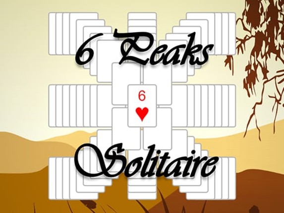 6 Peaks Solitaire Game Cover