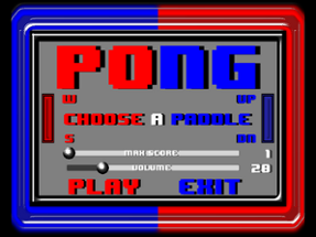 PONG: Red & Blue Image