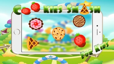 Cookies Smash Match 3 Puzzle Games - Magic board relaxing game learning for kids 5 year old free Image