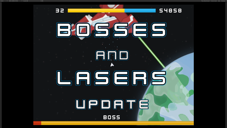 Defend the Earth - Bosses and Lasers Update Game Cover