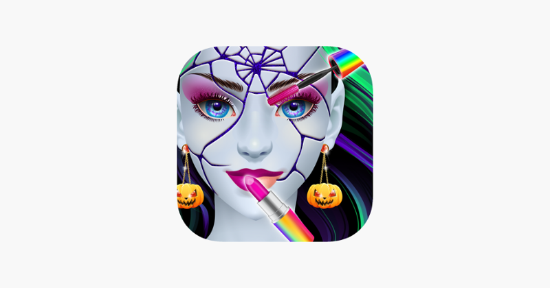 Monster Halloween Makeup Game Cover