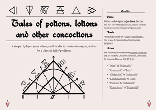 Tales of potions, lotions and other concoctions Image