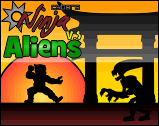 Cyborg Ninja vs Aliens Game Cover